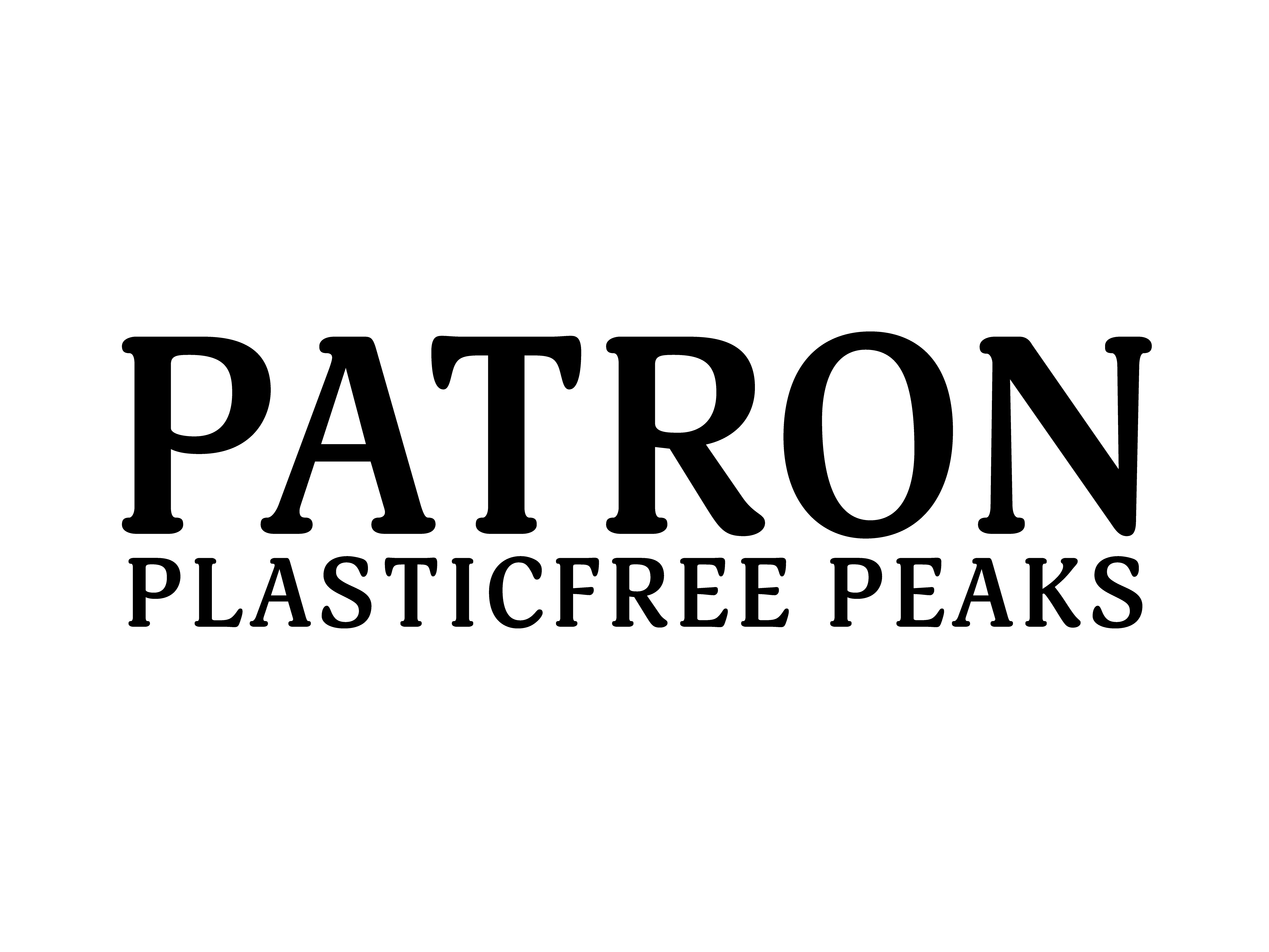 PATRON Plastikfree peaks